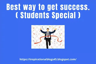 How to get success in your studies ?