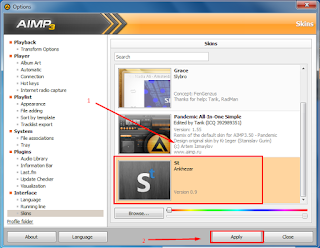 Cara Mudah Mengganti Skin pada Software AIMP