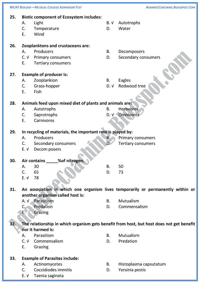 ecosystem-biology-mcat-preparation-notes