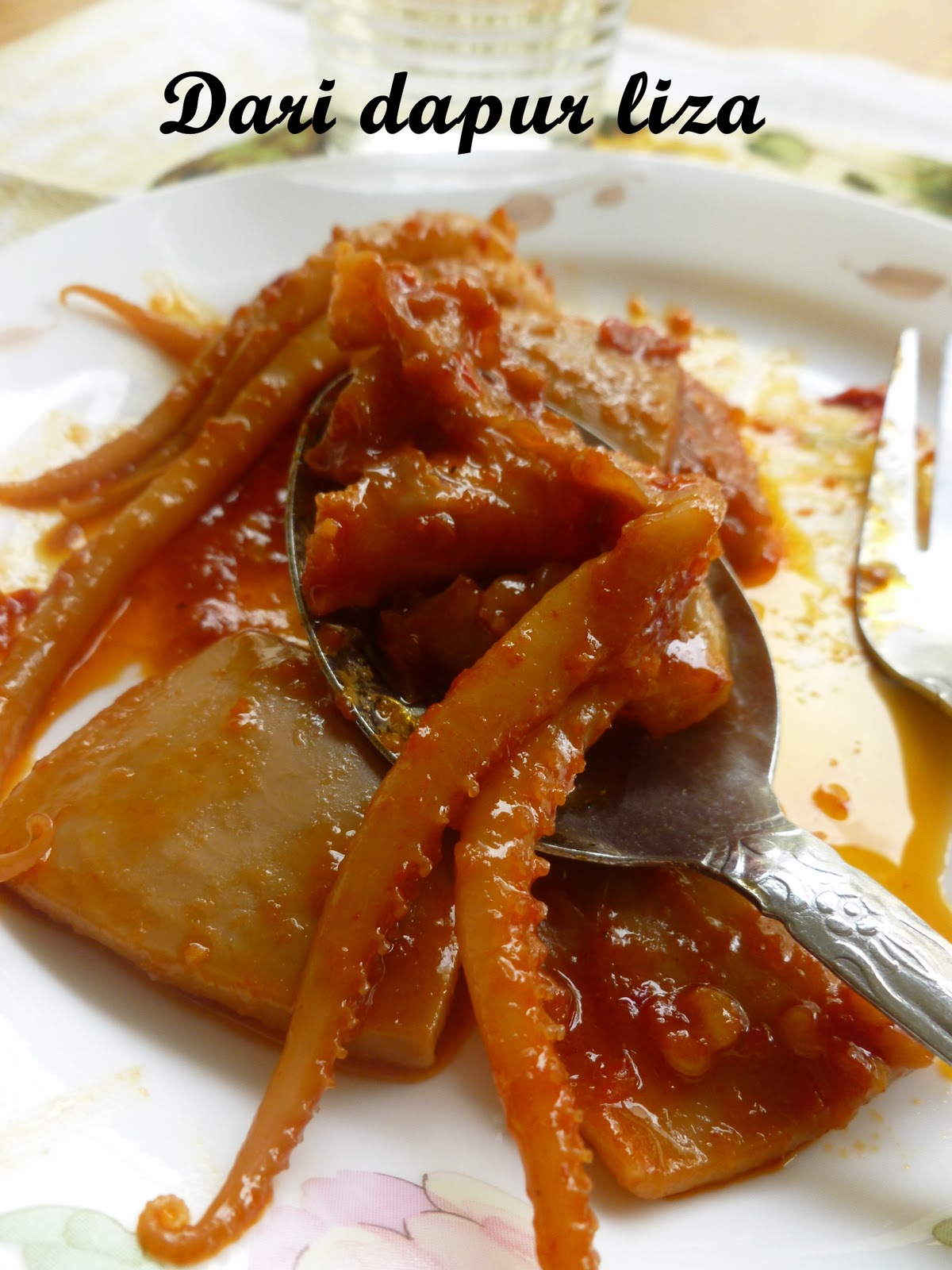 DaRi DaPuR LiZa: SAMBAL SOTONG KEMBANG.