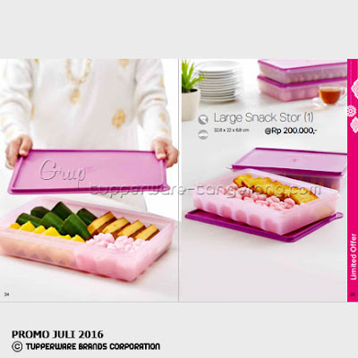 Large Snack Stor ~ Katalog Tupperware Promo Juni 2016