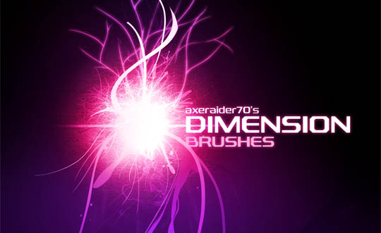 Beautiful Abstract Light Photoshop Brushes for Light Effects