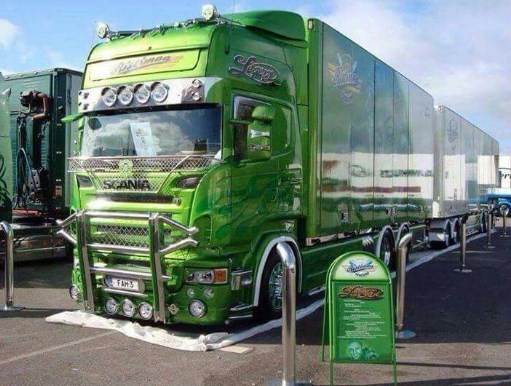 gambar truk gandeng SCANIA R SERIES