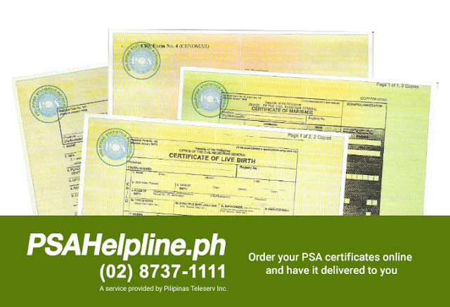 PSAHelpline: Your Online Channel for PSA Certificates