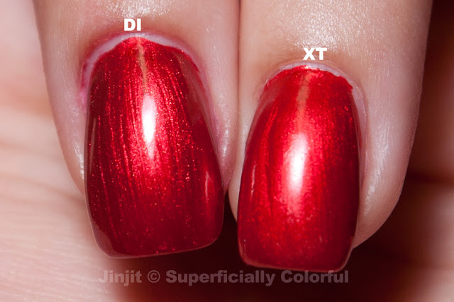 China Glaze Drive In vs. Xtreme Thrash