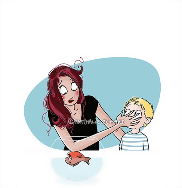25 Sincere Illustrations Made By A Mother Who Wanted To Show What It's Like To Have Children