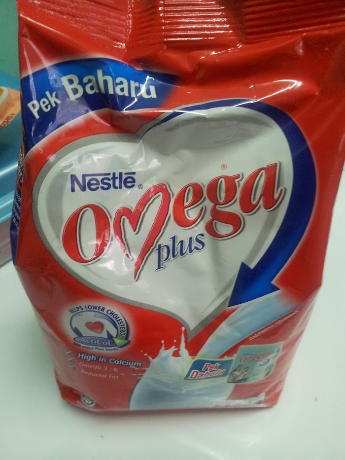 Sedap Tak Susu Nestle Omega Plus?