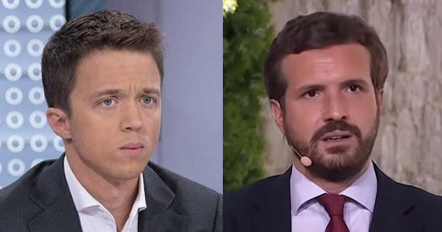 Errejón y Pablo Casado