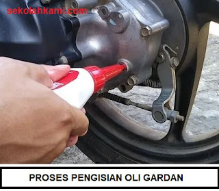 cara ganti oli gardan vario 125