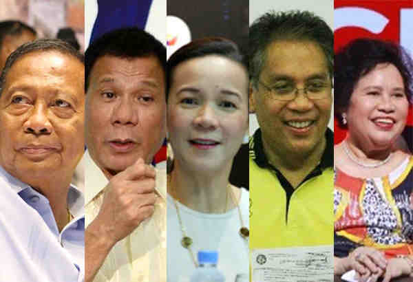 poll election 2016 presidentiables philippines