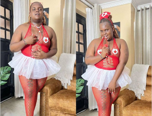 Cross dresser Kelvin Kinuthia new dress code. Is Kinuthia he or She?