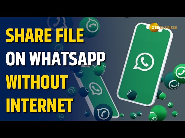 WhatsApp Soon to Launch File Sharing Feature Without Internet