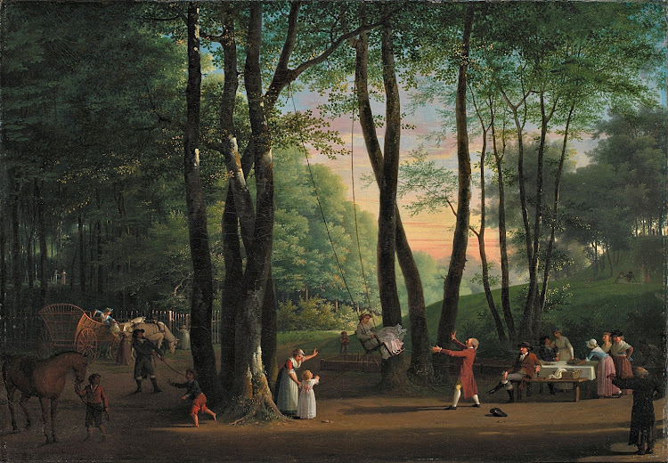 Jens Juel - The Dancing Glade at Sorgenfri