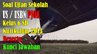 soal us ujian sekolah pjok kelas 6 kurikulum 2013