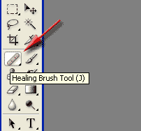 healing brush tool