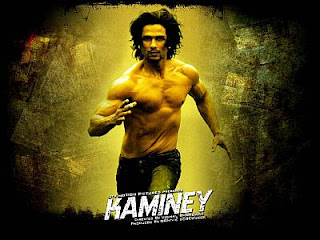 Kaminey movie poster, Shahid Kapoor