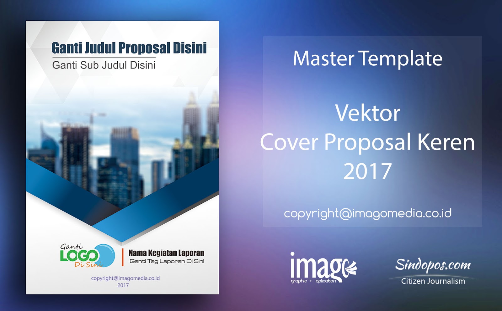 Download Template Desain Cover Proposal Keren 2017  Imago 