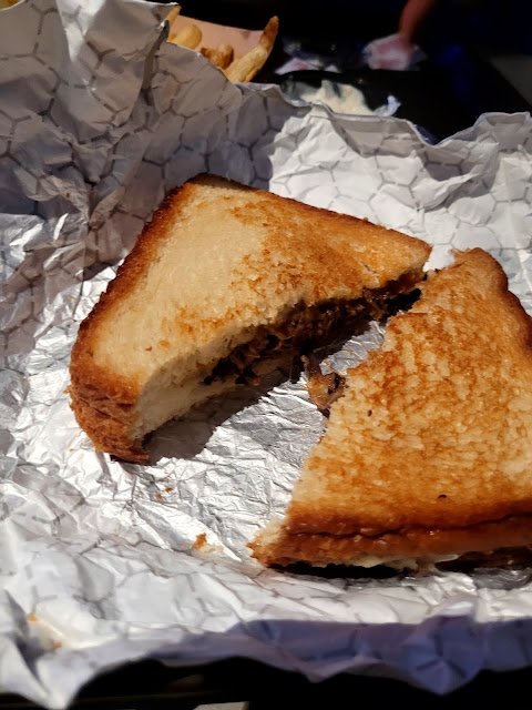 Holiday pot roast sandwich at Cosmic Rays in Magic Kingdom