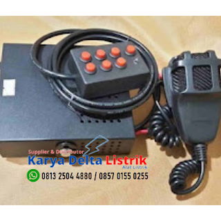 Jual Sirine Patwal Escort Tipe CJB100PD 100W 8 Suara