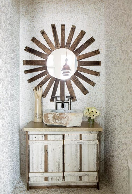 vignette, starburst mirror, o line of design 