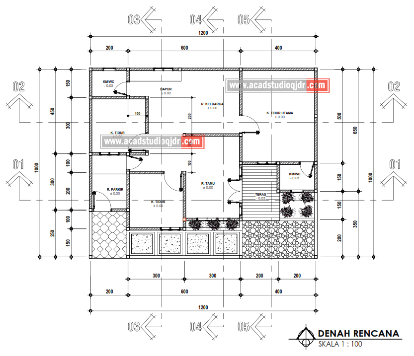 Rumah Memanjang ke Samping 12 x 10 Meter Milik Bapak Rumah Memanjang ke Samping 12 x 10 Meter Milik Bapak
