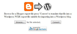 Blogger ke WordPress