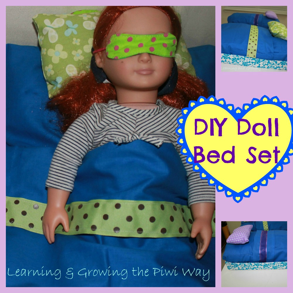 Making a Bed for Dolls and Teddy Bears  Piwi Kids