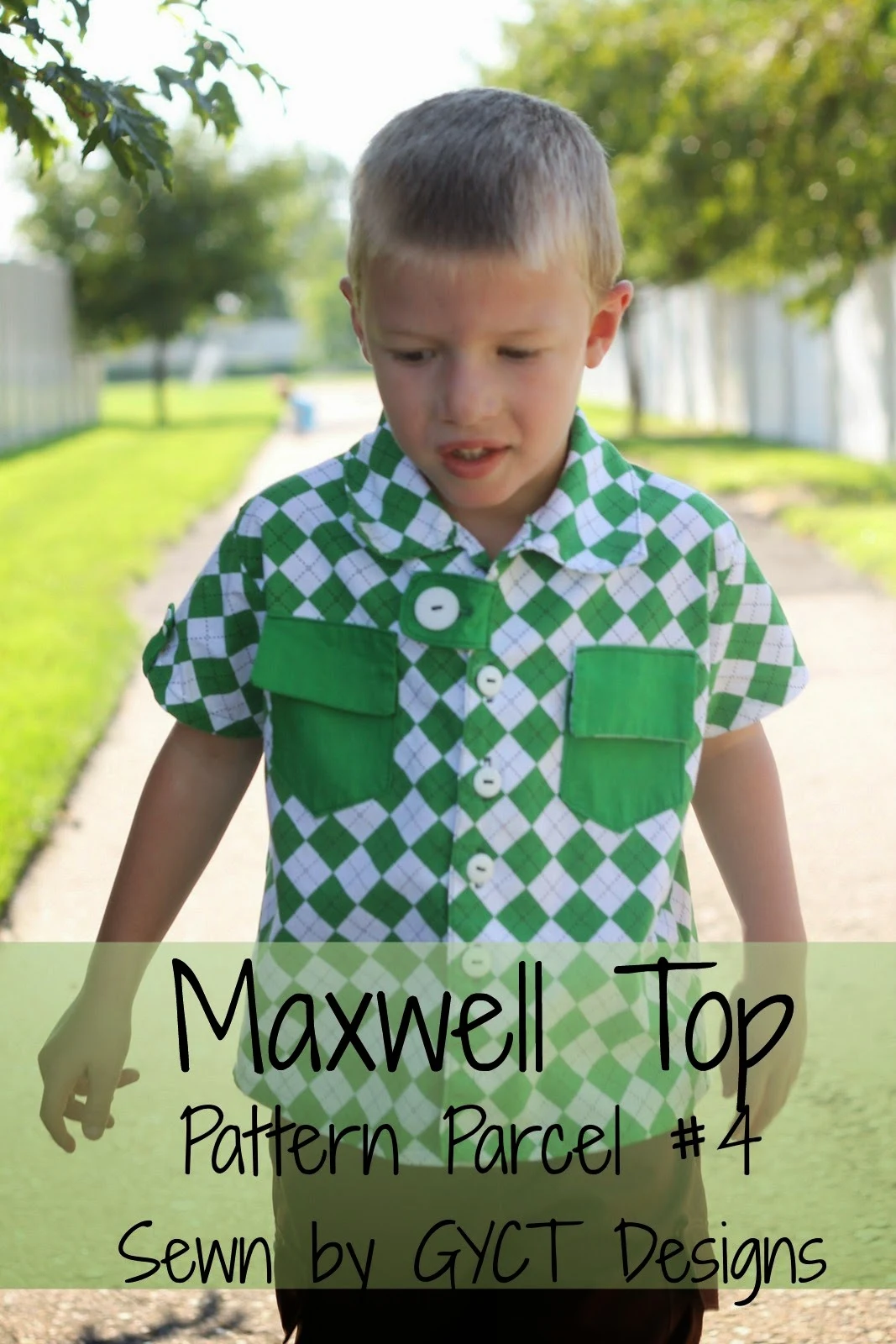 Pattern Parcel Boys:  The Maxwell Top by GYCT