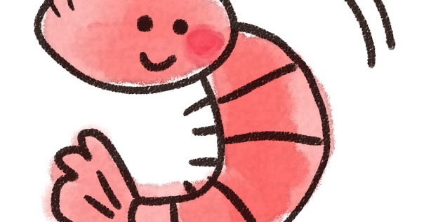 海老のイラスト 魚 ゆるかわいい無料イラスト素材集 海老のイラスト 魚 ゆるかわいい無料イラスト素材集