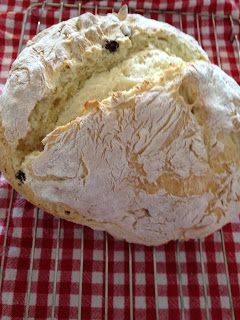 Irish Soda Bread with Raisins