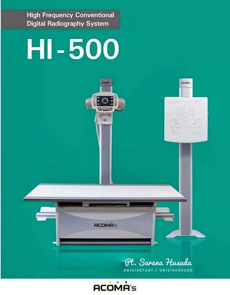 ACOMA X-RAY  HI 500  kapasitas  500 mA