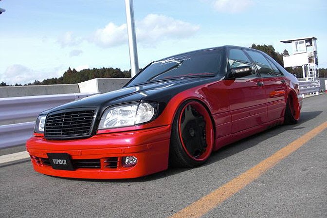 MercedesBenz SClass W140 VIP REDBLACK