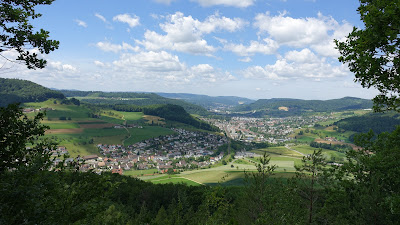 Blick auf Thürnen und Sissach