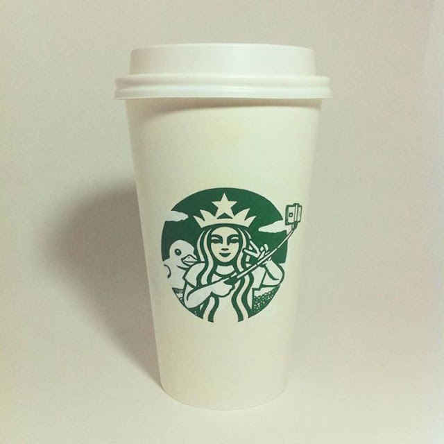 Artista usa de muita criatividade e talento para recriar os copos da Starbucks