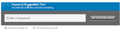 WordStream Keyword Research tool