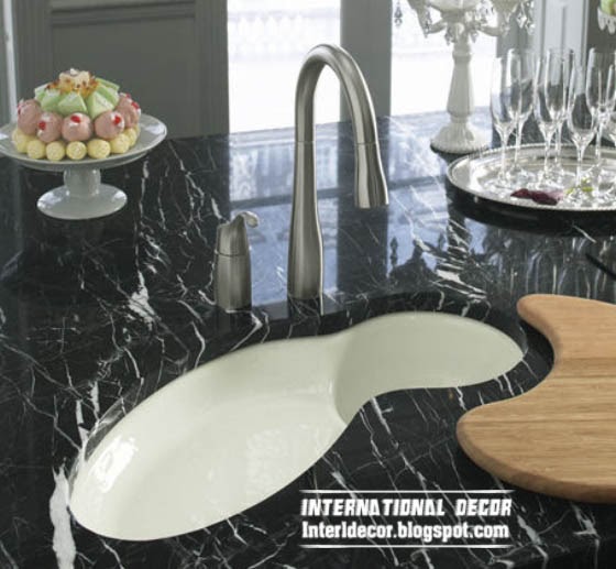 black granite sink, undermount stone sinks