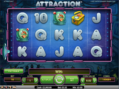 play attraction video slot for free