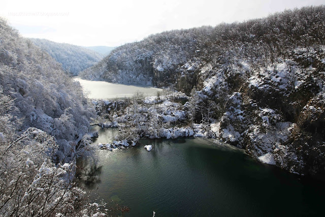 十六湖雪景