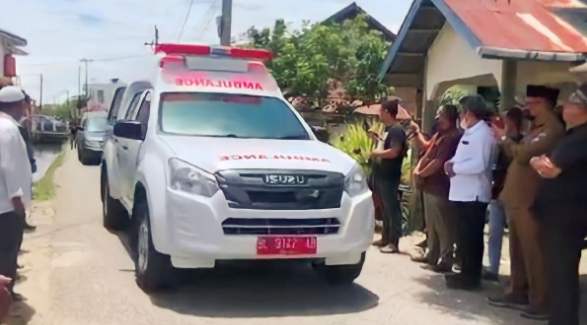 mobil pemulangan jenazah RSUZA Banda Aceh