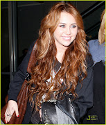 Miley Cyrus at the airport (miley cyrus leather lax )