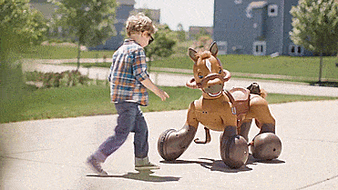 12-Volt Rideamals Scout Pony Interactive Ride-On Toy by Kid Trax