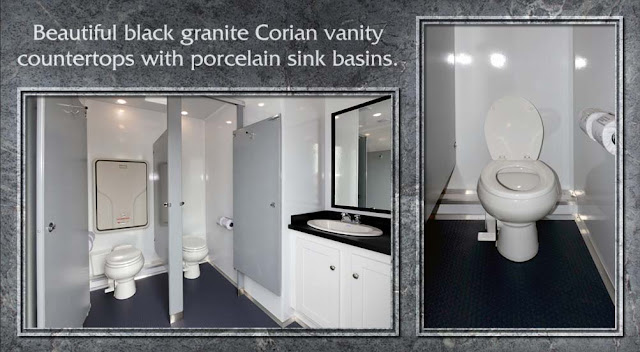 “The Granite” restroom trailer