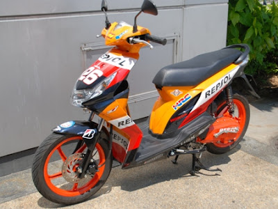 Honda Beat Modifikasi_Icon Motor kontes  Kumpulan 