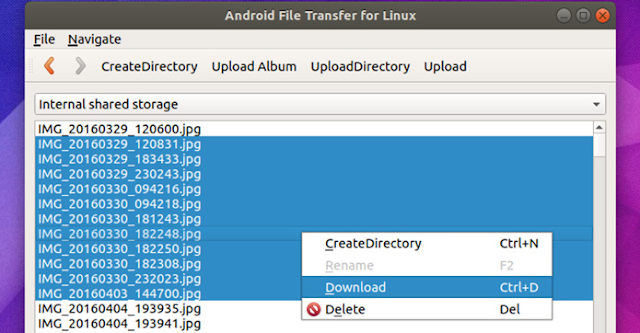 Como instalar o Android File Transfer no Ubuntu e seus derivados