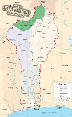 Benin Map