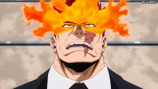 ヒロアカアニメ 6期18話 エンデヴァー Endeavor 轟炎司 Todoroki Enji  | 僕のヒーローアカデミア My Hero Academia Episode 131