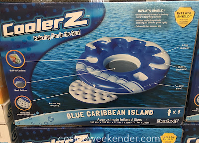 Bestway CoolerZ Blue Caribbean Island - Summer fun has never been better!