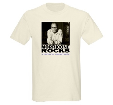 'Morricone Rocks' T-shirt by Jimmy J. Aquino
