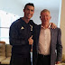 Ronaldo and Sir Alex Ferguson meet again