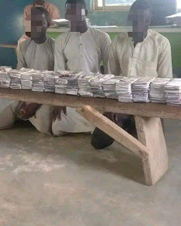 PHOTOS: Three Arrested Over Fake N17m Notes In Kebbi